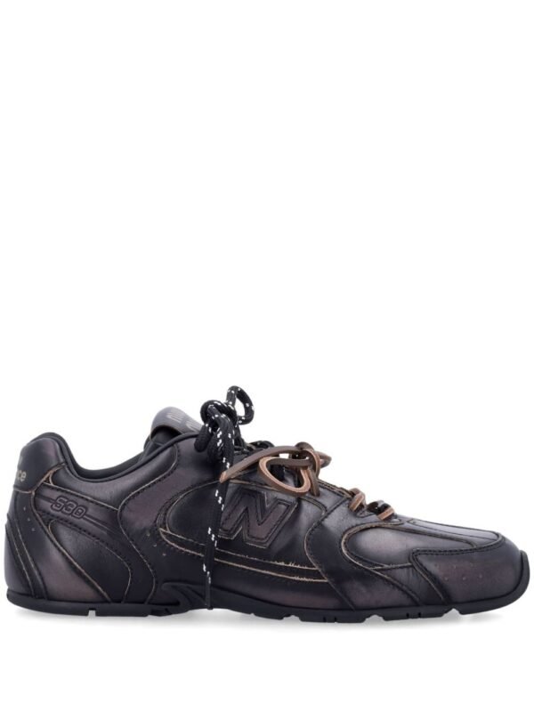 New Balance X Miu Miu 530 SL leather sneakers