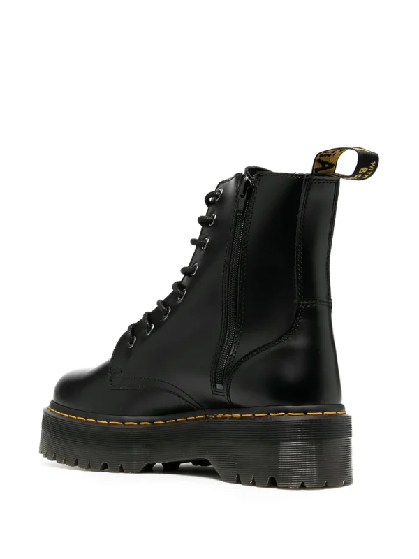 Dr. Martens chunky lace-up leather boots - Image 3