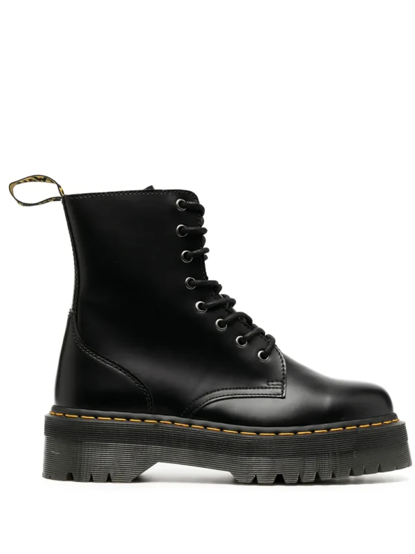 Dr. Martens chunky lace-up leather boots