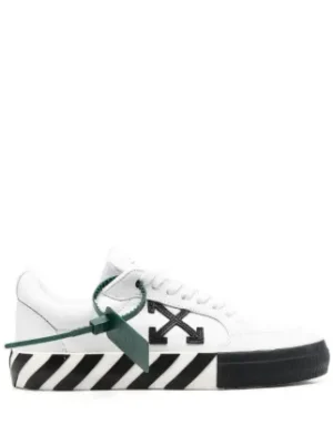 OFF-WHITE Vulc Low Leather White Black SS22