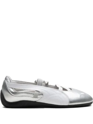 PUMA Speedcat "Silver" ballet flats