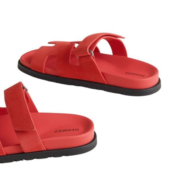 Rose Vermillon Bleu Cristaux Chypre Sandal - Image 2