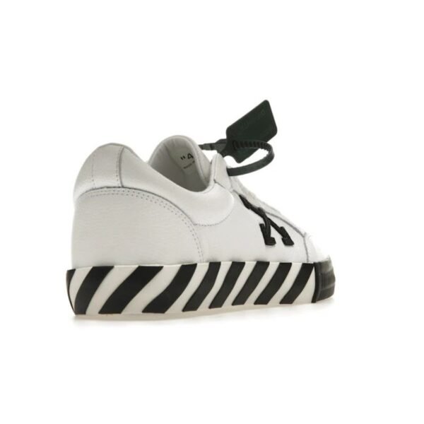OFF-WHITE Vulc Low Leather White Black SS22 - Image 5