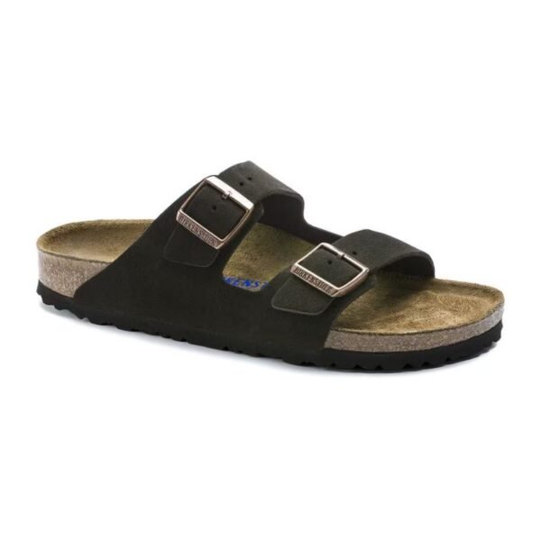 Birkenstock Arizona SFB calf-suede sandals - Image 2