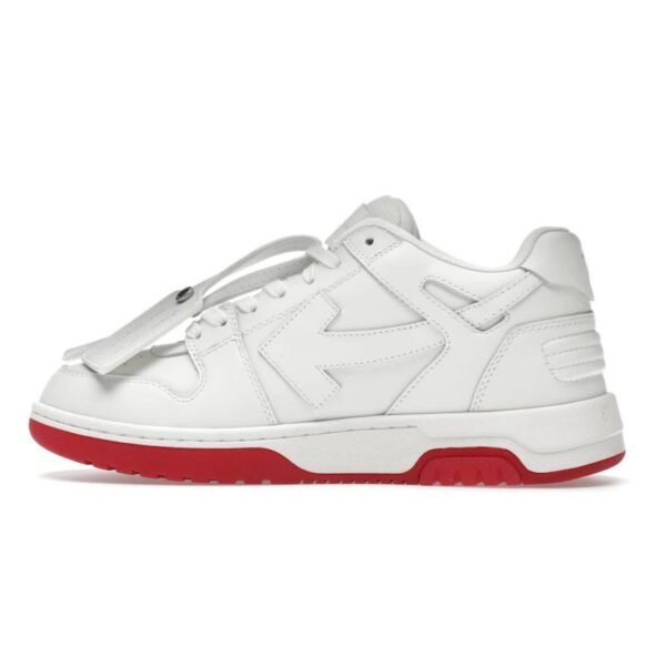 Off-White Out of Office Low 'For Walking - White Red' 2022 - Image 3