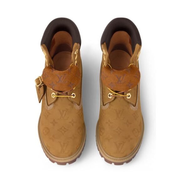 Louis Vuitton Timberland 6" Ankle Boot Wheat Monogram - Image 2