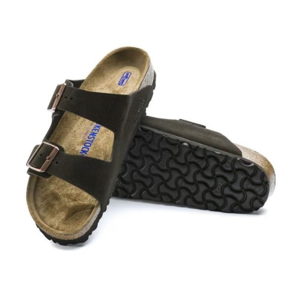 Birkenstock Arizona SFB calf-suede sandals - Image 3