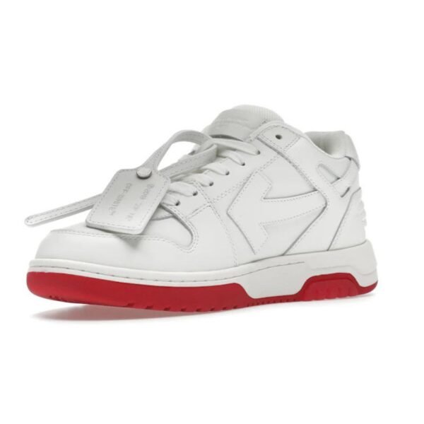 Off-White Out of Office Low 'For Walking - White Red' 2022 - Image 4