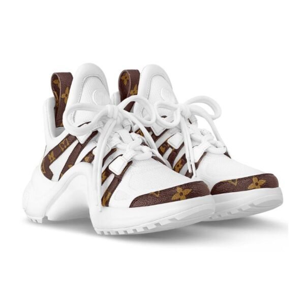 Louis Vuitton Archlight Trainer Monogram White (Women's) - Image 4