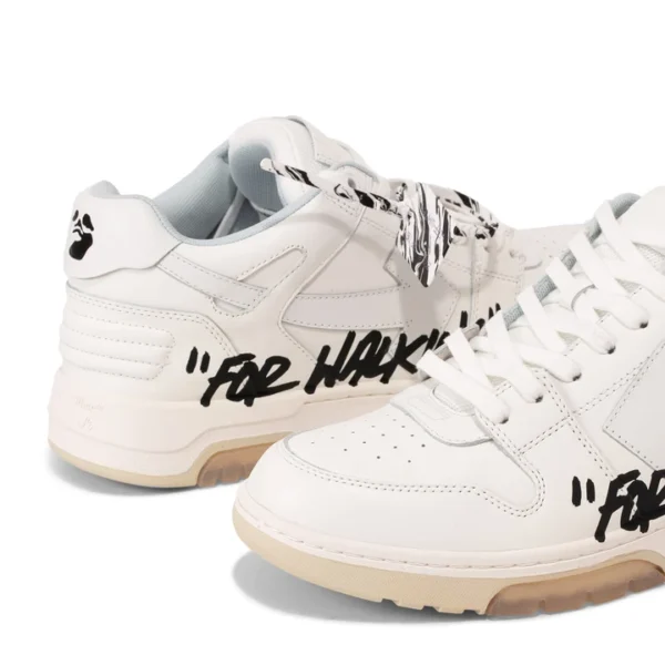 Off-White Out of Office Low 'For Walking - White Black' - Image 3