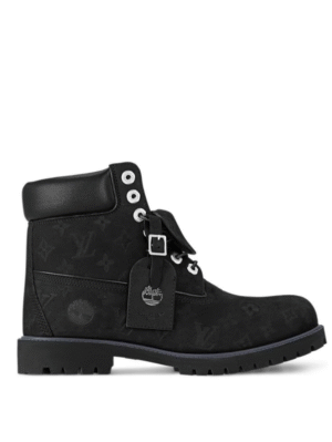 Louis Vuitton Timberland 6" Ankle Boot Black Monogram