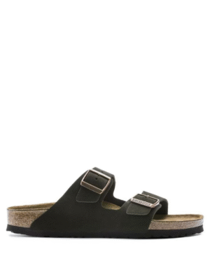 Birkenstock Arizona SFB calf-suede sandals