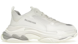 Balenciaga Triple S White Silver