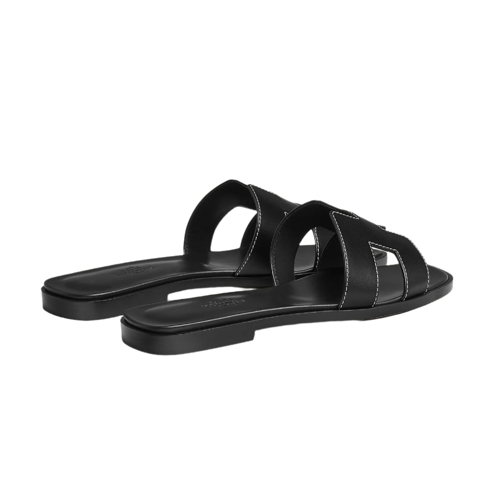 Hermes Oran sandals black - Image 3