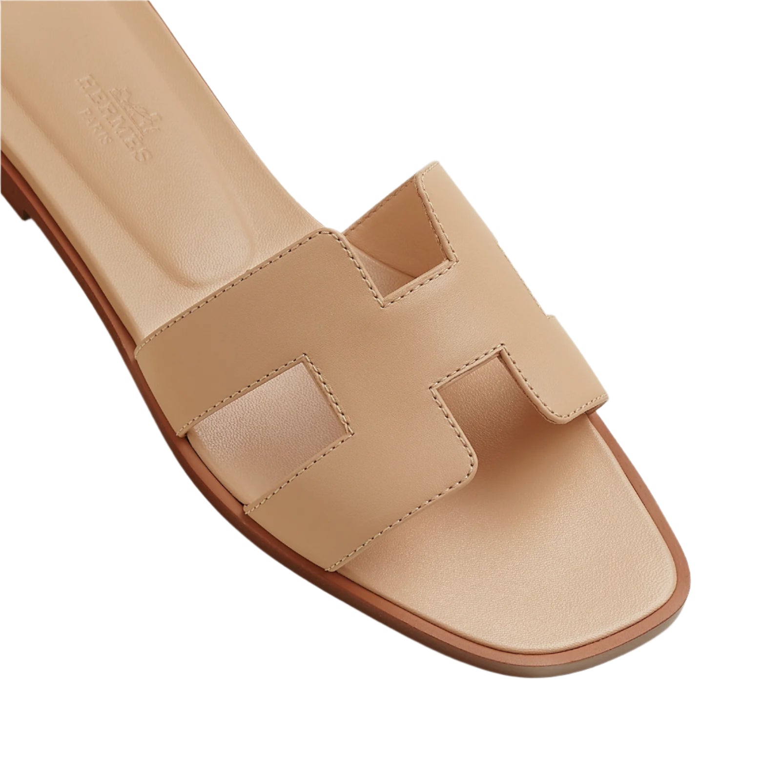 Hermes Oran sandals beige - Image 4