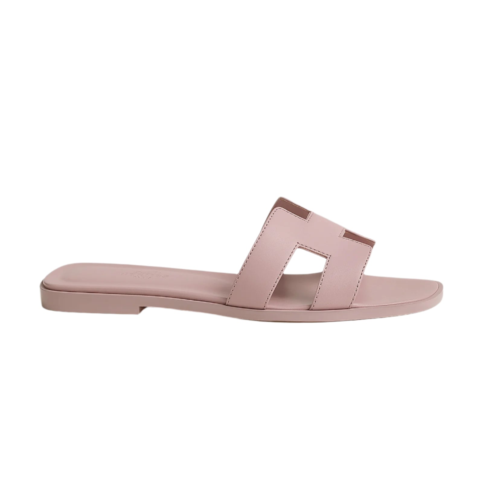 Hermes Oran sandals pink